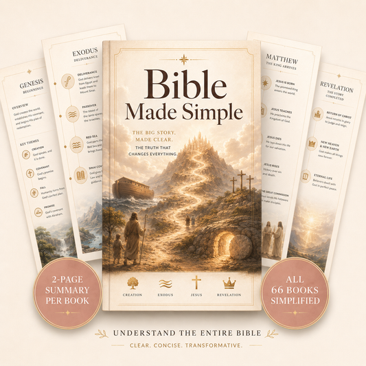 Bible Made Simple  - A Step-by-Step Guide to Understanding the Bible