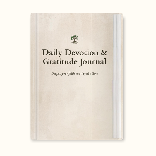 Daily Devotion & Gratitude Journal